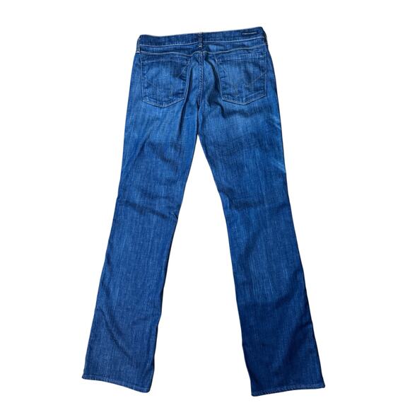 Citizens of Humanity Blue Dark Wash Kelly Stretch Low Rise Bootcut Jeans Sz 30 - Picture 4 of 9
